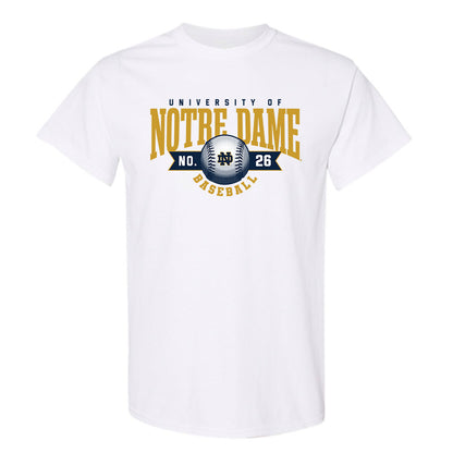 Notre Dame - NCAA Baseball : Garrett Snyder - Sports Shersey T-Shirt-0