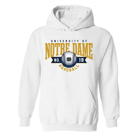 Notre Dame - NCAA Baseball : Mark Quatrani - Sports Shersey Hooded Sweatshirt-0