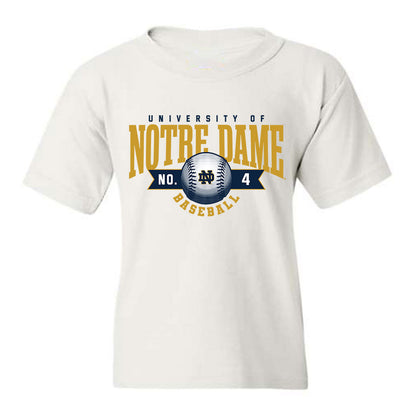 Notre Dame - NCAA Baseball : Jonathan Holt - Sports Shersey Youth T-Shirt