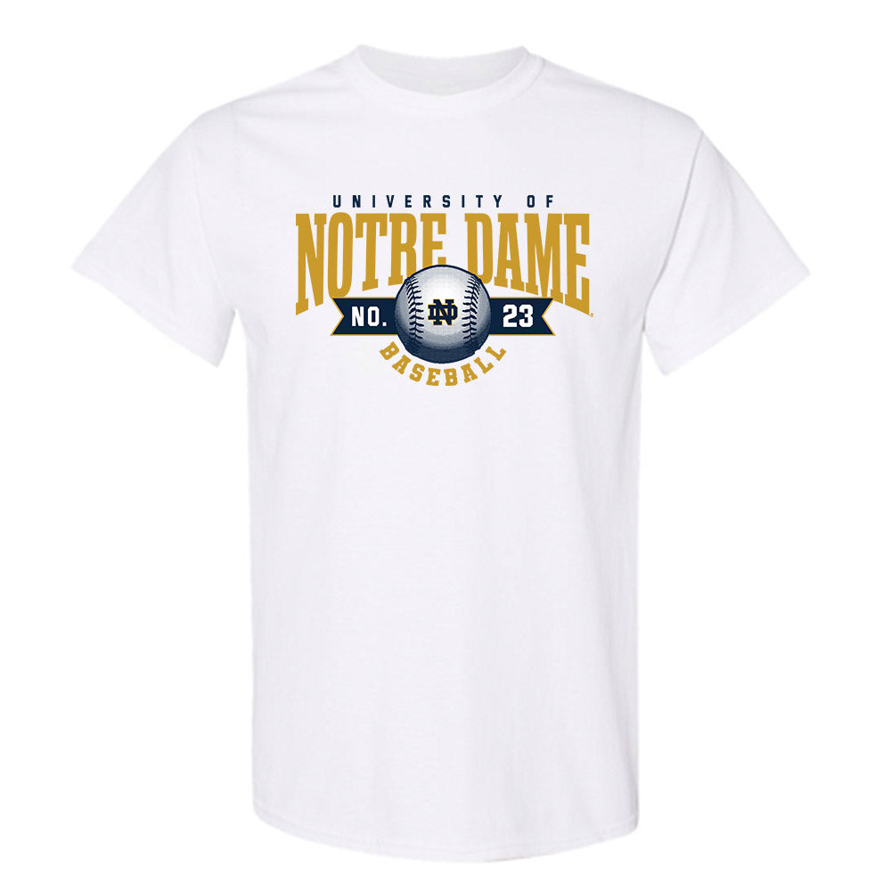 Notre Dame - NCAA Baseball : Gian Gamelli - Sports Shersey T-Shirt-0