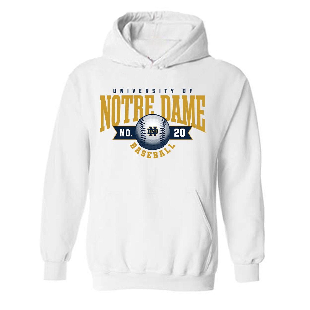 Notre Dame - NCAA Baseball : Caleb Ricks - Sports Shersey Hooded Sweatshirt-0