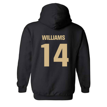Wake Forest - NCAA Baseball : Javar Williams - Classic Shersey Hooded Sweatshirt-1