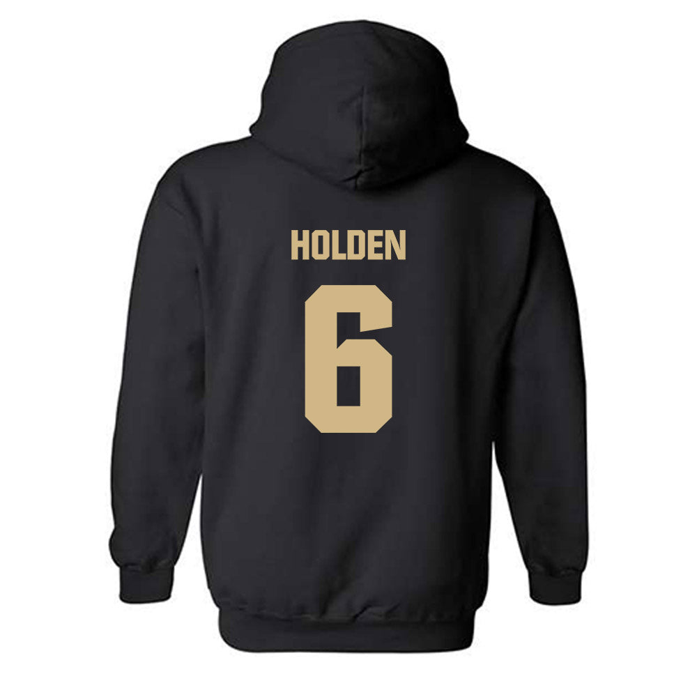 Wake Forest - NCAA Baseball : Will Holden - Classic Shersey Hooded Sweatshirt-1