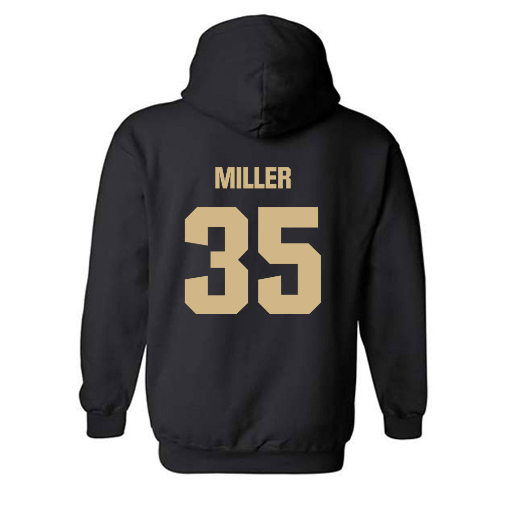 Wake Forest - NCAA Baseball : Griffin Miller - Classic Shersey Hooded Sweatshirt-1