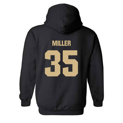 Wake Forest - NCAA Baseball : Griffin Miller - Classic Shersey Hooded Sweatshirt-1