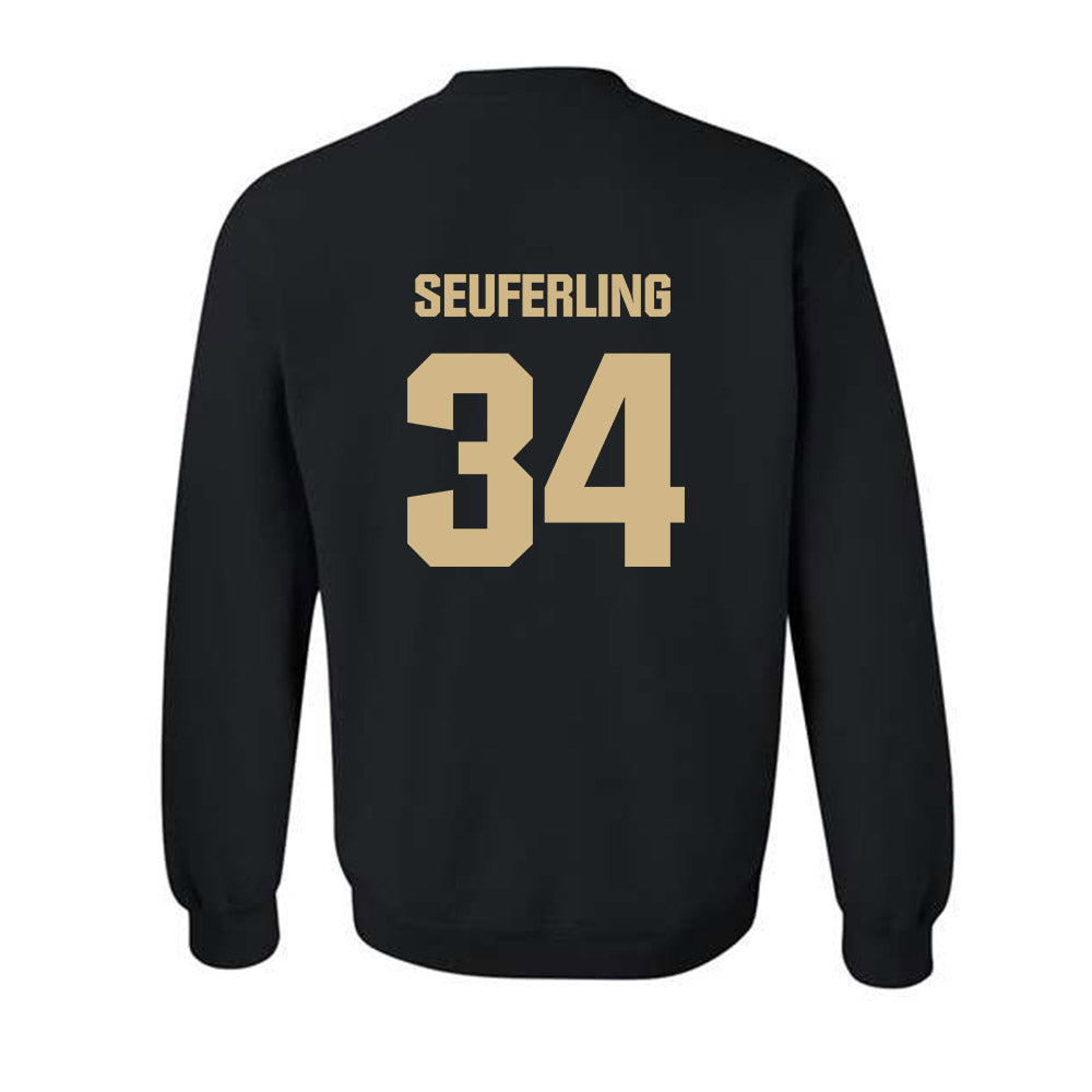 Wake Forest - NCAA Baseball : Grayden Seuferling - Classic Shersey Crewneck Sweatshirt-1