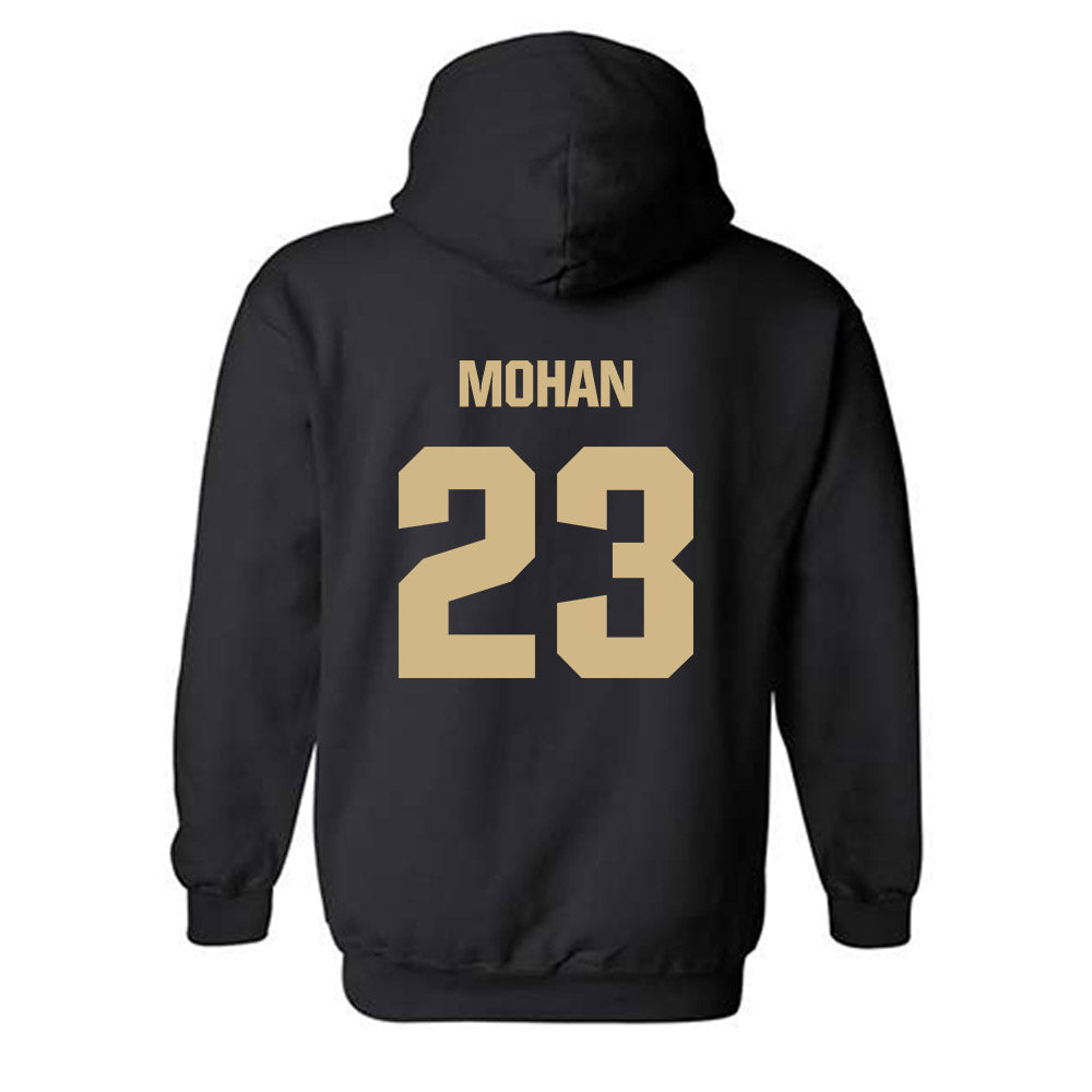 Wake Forest - NCAA Baseball : Connor Mohan - Classic Shersey Hooded Sweatshirt-1