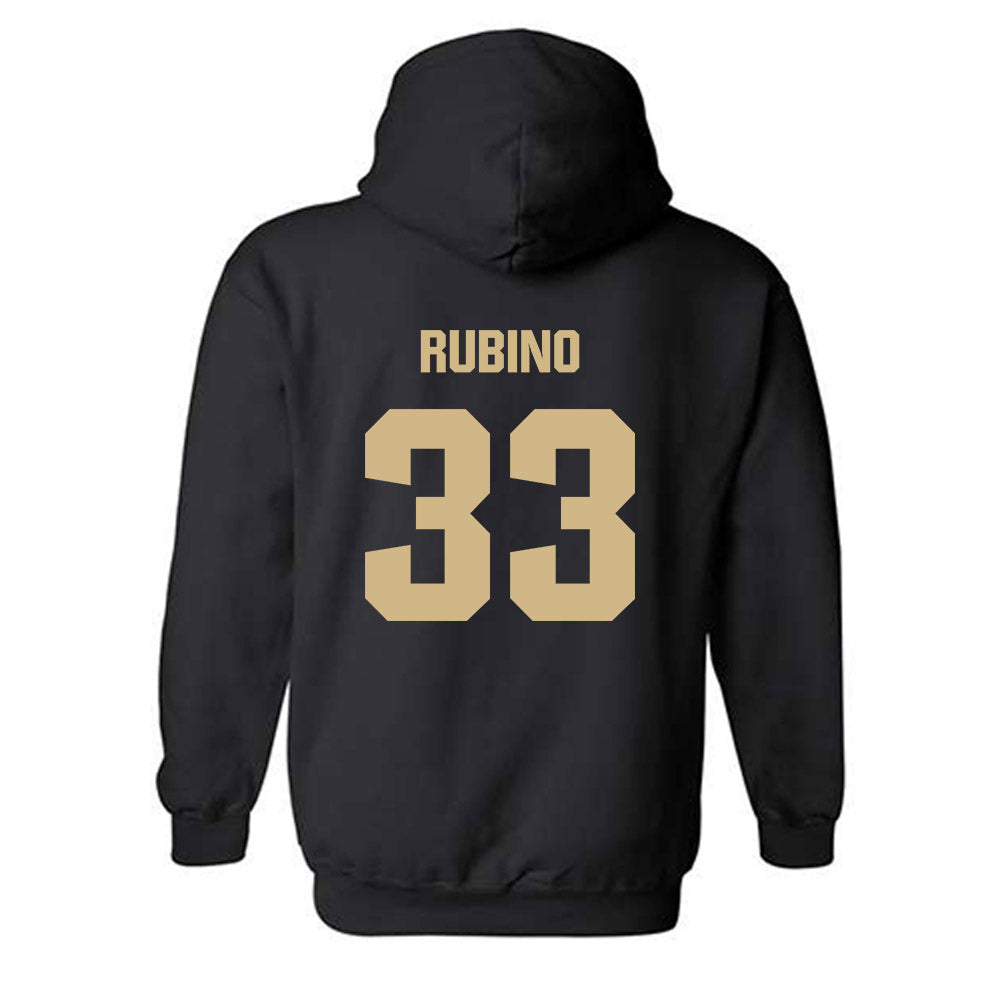 Wake Forest - NCAA Baseball : Nick Rubino - Classic Shersey Hooded Sweatshirt-1