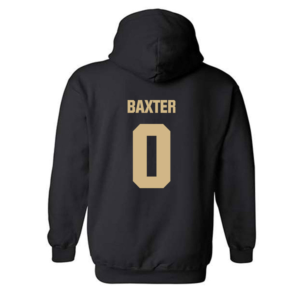 Wake Forest - NCAA Baseball : Cuyler Baxter - Classic Shersey Hooded Sweatshirt-1