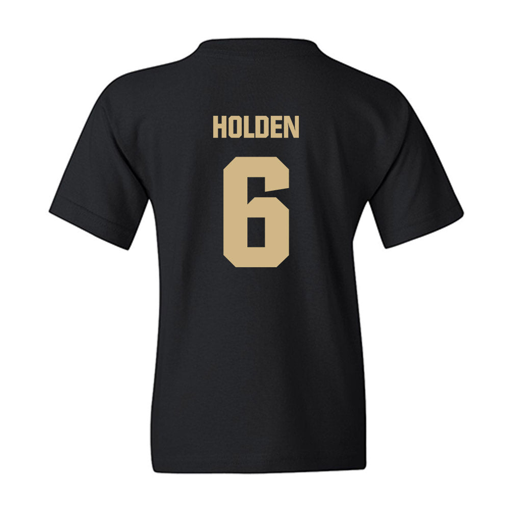 Wake Forest - NCAA Baseball : Will Holden - Classic Shersey Youth T-Shirt-1
