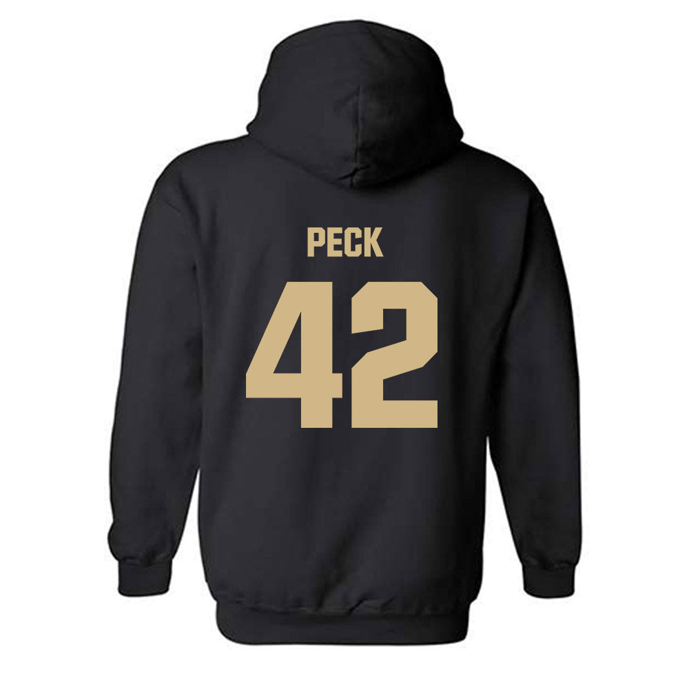 Wake Forest - NCAA Baseball : Alexander Peck - Classic Shersey Hooded Sweatshirt-1