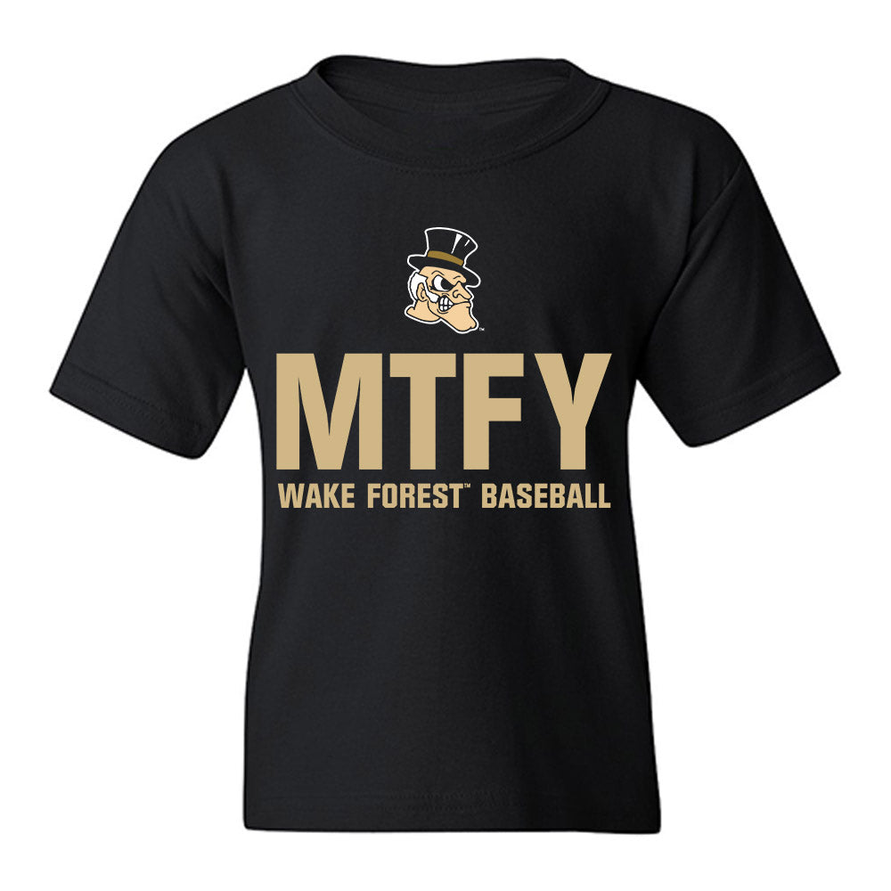 Wake Forest - NCAA Baseball : Logan D'Amico - Classic Shersey Youth T-Shirt-0
