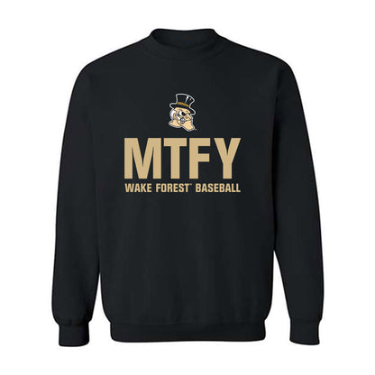 Wake Forest - NCAA Baseball : Griffin Miller - Classic Shersey Crewneck Sweatshirt-0