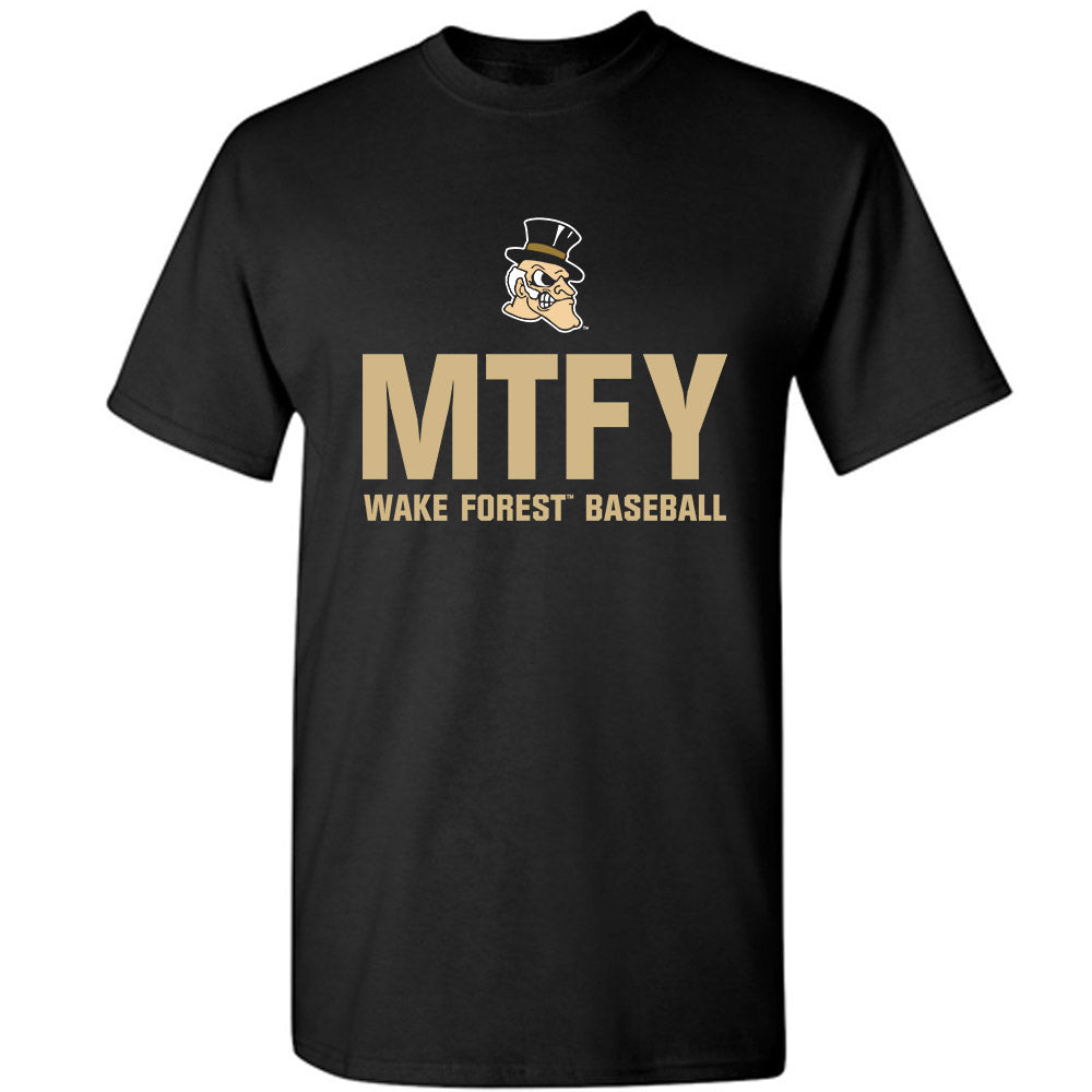 Wake Forest - NCAA Baseball : Logan D'Amico - Classic Shersey T-Shirt-0