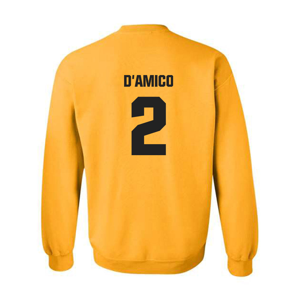 Wake Forest - NCAA Baseball : Logan D'Amico - Classic Shersey Crewneck Sweatshirt-1