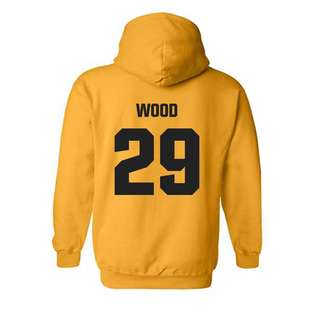 Wake Forest - NCAA Baseball : Tyler Wood - Classic Shersey Hooded Sweatshirt-1