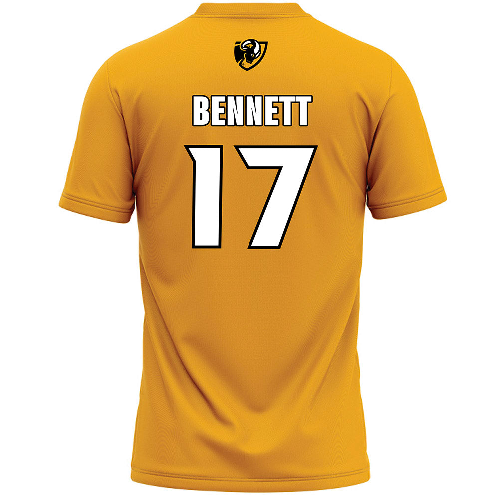 VCU - NCAA Women's Lacrosse : Annika Bennett - Gold Lacrosse Jersey-1