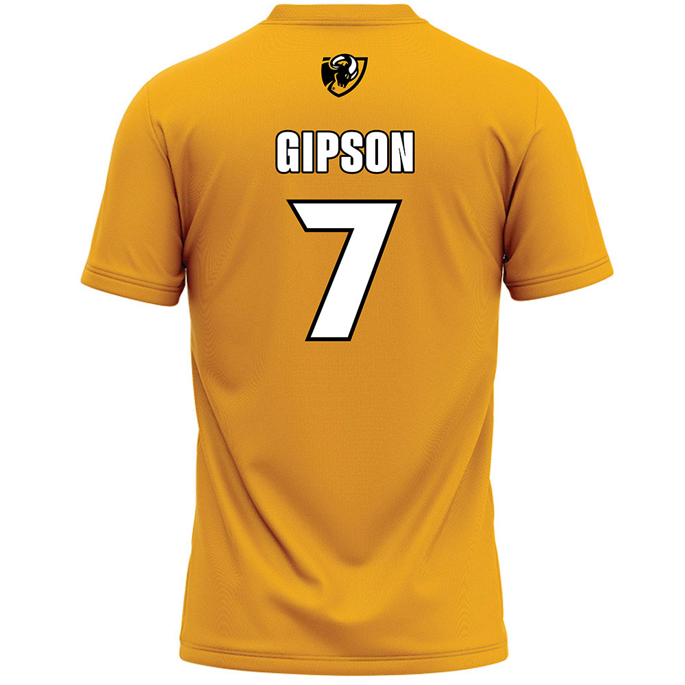 VCU - NCAA Women's Lacrosse : Maya Gipson - Gold Lacrosse Jersey-1
