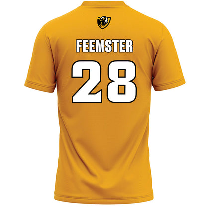 VCU - NCAA Women's Lacrosse : Ryn Feemster - Gold Lacrosse Jersey-1
