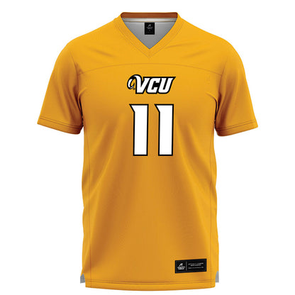 VCU - NCAA Women's Lacrosse : Kenson Epperly - Gold Lacrosse Jersey-0