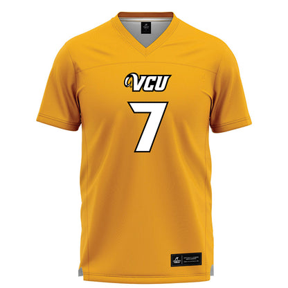 VCU - NCAA Women's Lacrosse : Maya Gipson - Gold Lacrosse Jersey-0