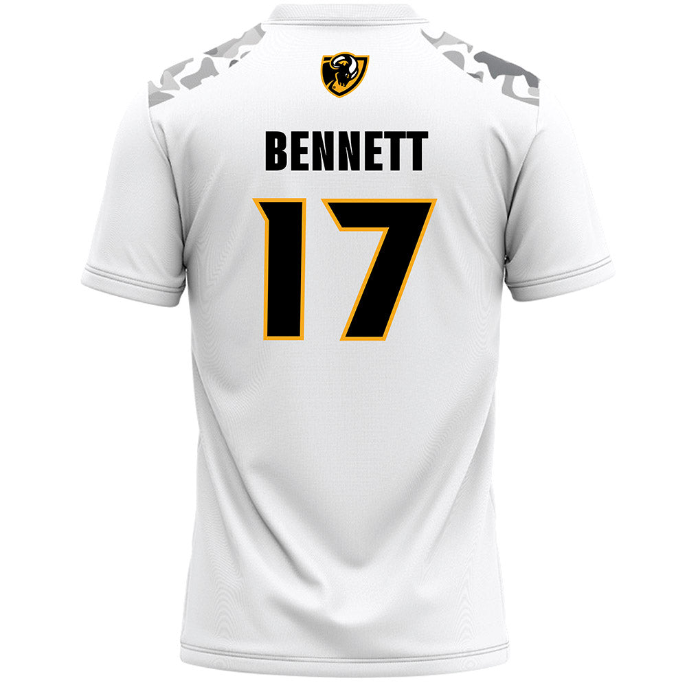 VCU - NCAA Women's Lacrosse : Annika Bennett - White Lacrosse Jersey-1
