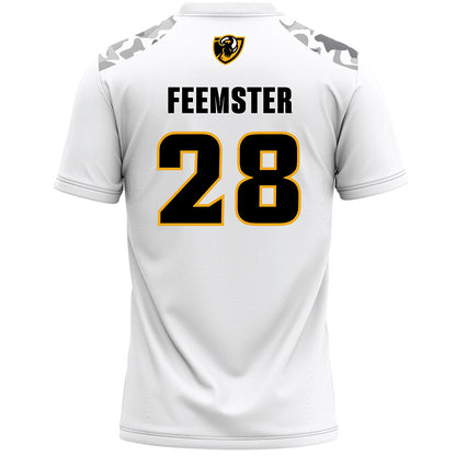 VCU - NCAA Women's Lacrosse : Ryn Feemster - White Lacrosse Jersey-1