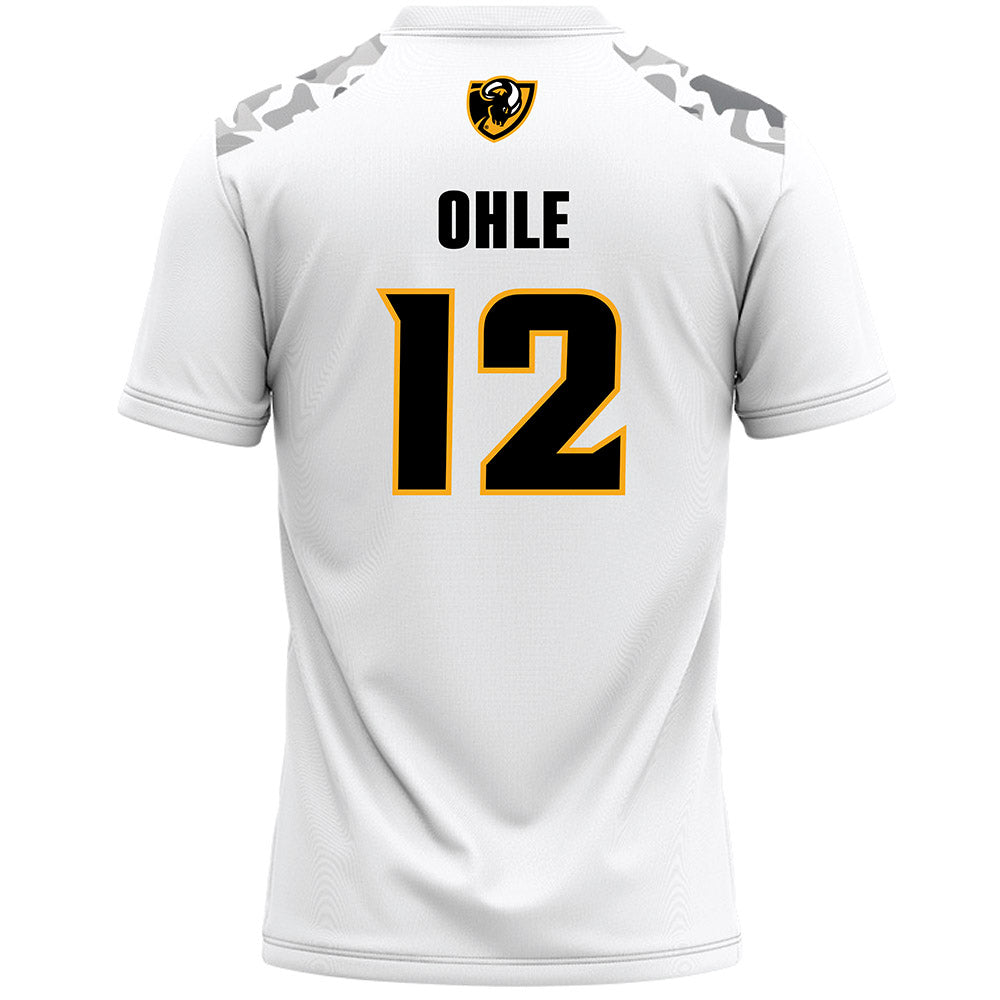 VCU - NCAA Women's Lacrosse : Maggie Ohle - White Lacrosse Jersey-1