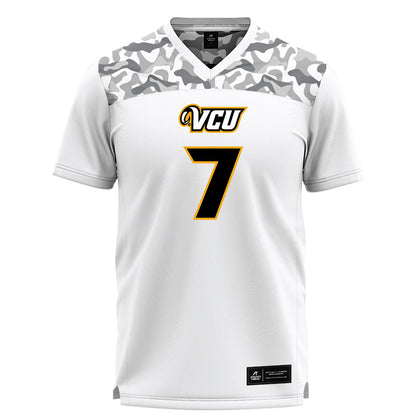 VCU - NCAA Women's Lacrosse : Maya Gipson - White Lacrosse Jersey-0