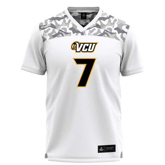 VCU - NCAA Women's Lacrosse : Maya Gipson - White Lacrosse Jersey-0