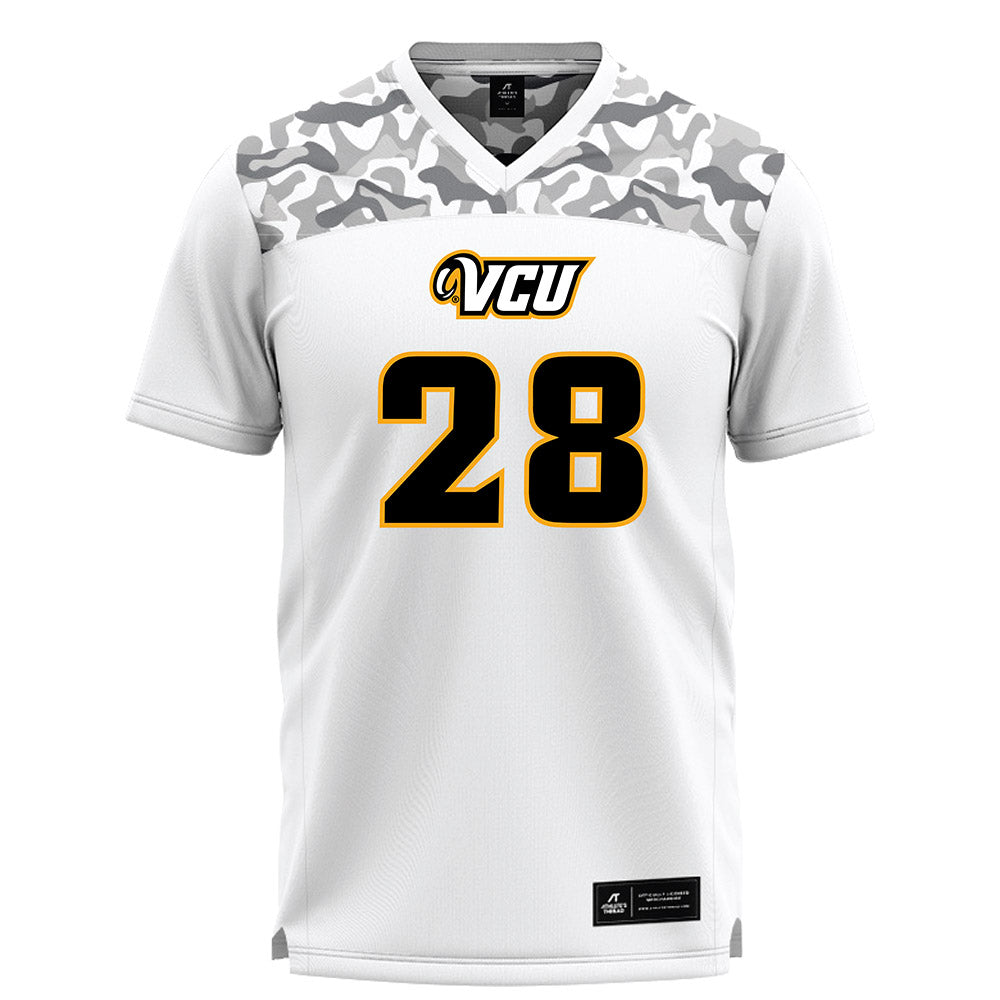 VCU - NCAA Women's Lacrosse : Ryn Feemster - White Lacrosse Jersey-0