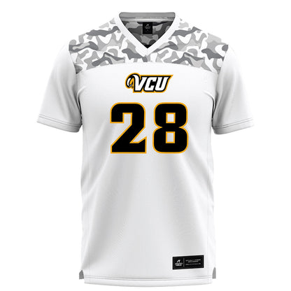 VCU - NCAA Women's Lacrosse : Ryn Feemster - White Lacrosse Jersey-0