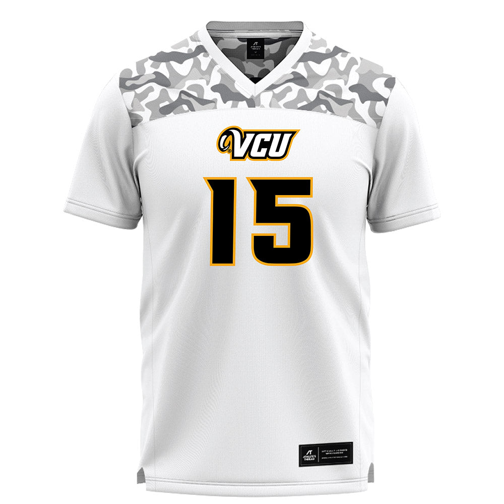 VCU - NCAA Women's Lacrosse : Amelia Eilbacher - White Lacrosse Jersey-0