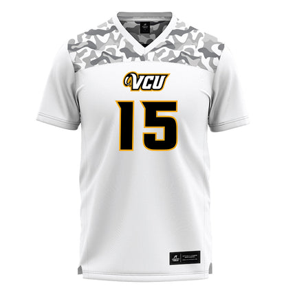 VCU - NCAA Women's Lacrosse : Amelia Eilbacher - White Lacrosse Jersey-0