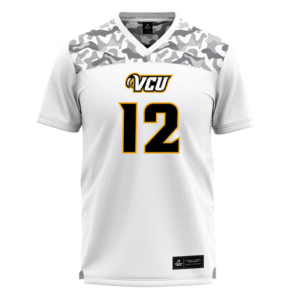 VCU - NCAA Women's Lacrosse : Maggie Ohle - White Lacrosse Jersey-0