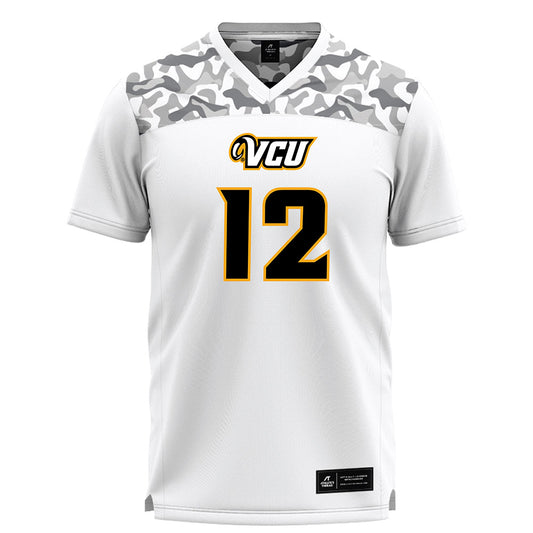 VCU - NCAA Women's Lacrosse : Maggie Ohle - White Lacrosse Jersey-0
