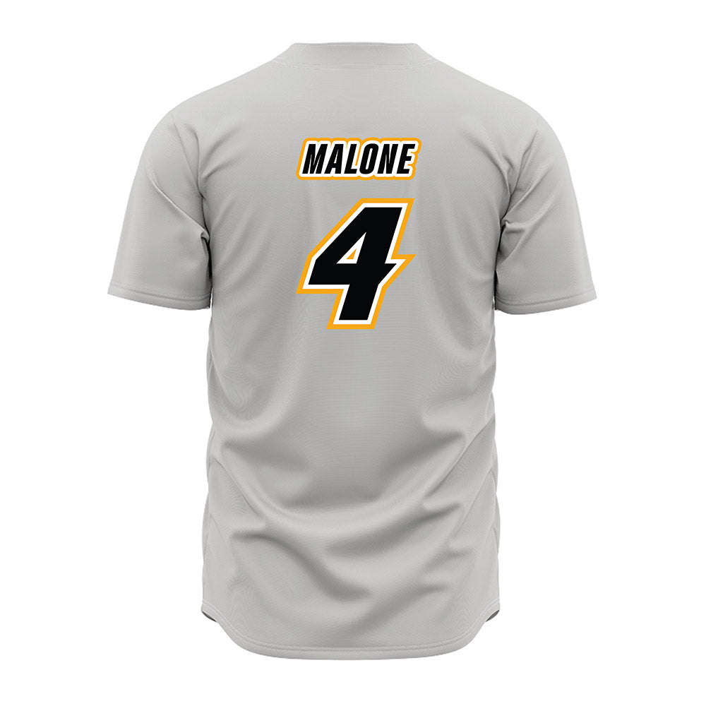 VCU - NCAA Baseball : Michael Malone - Grey Jersey-1