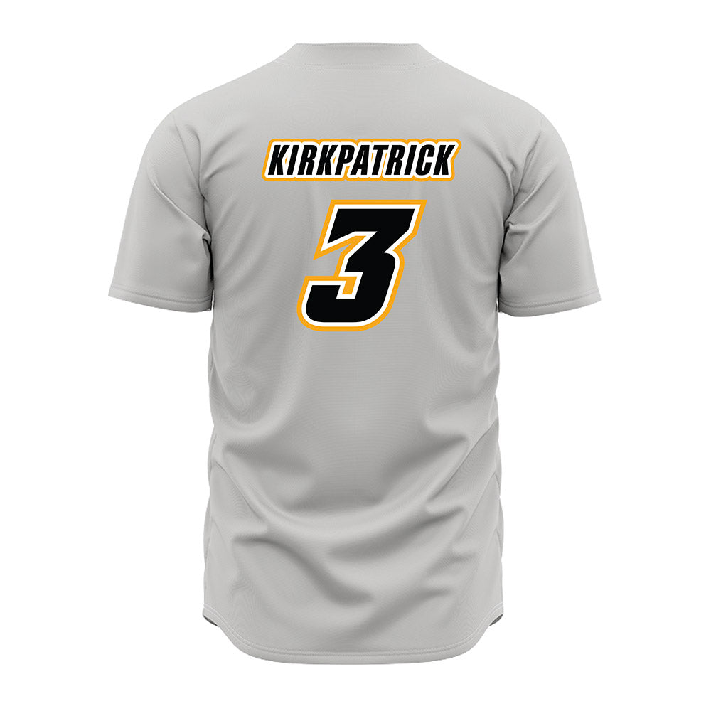 VCU - NCAA Baseball : Nate Kirkpatrick - Grey Jersey-1