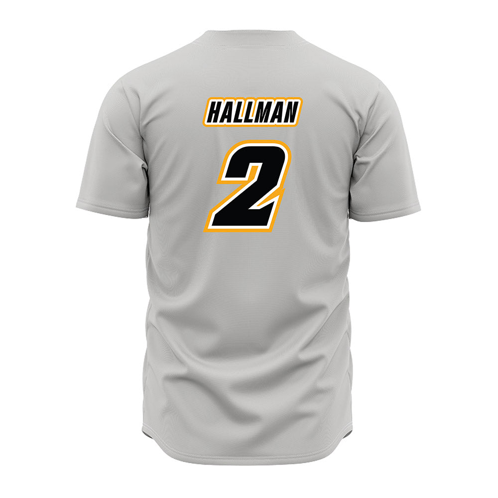 VCU - NCAA Baseball : Braydon Hallman - Grey Jersey-1