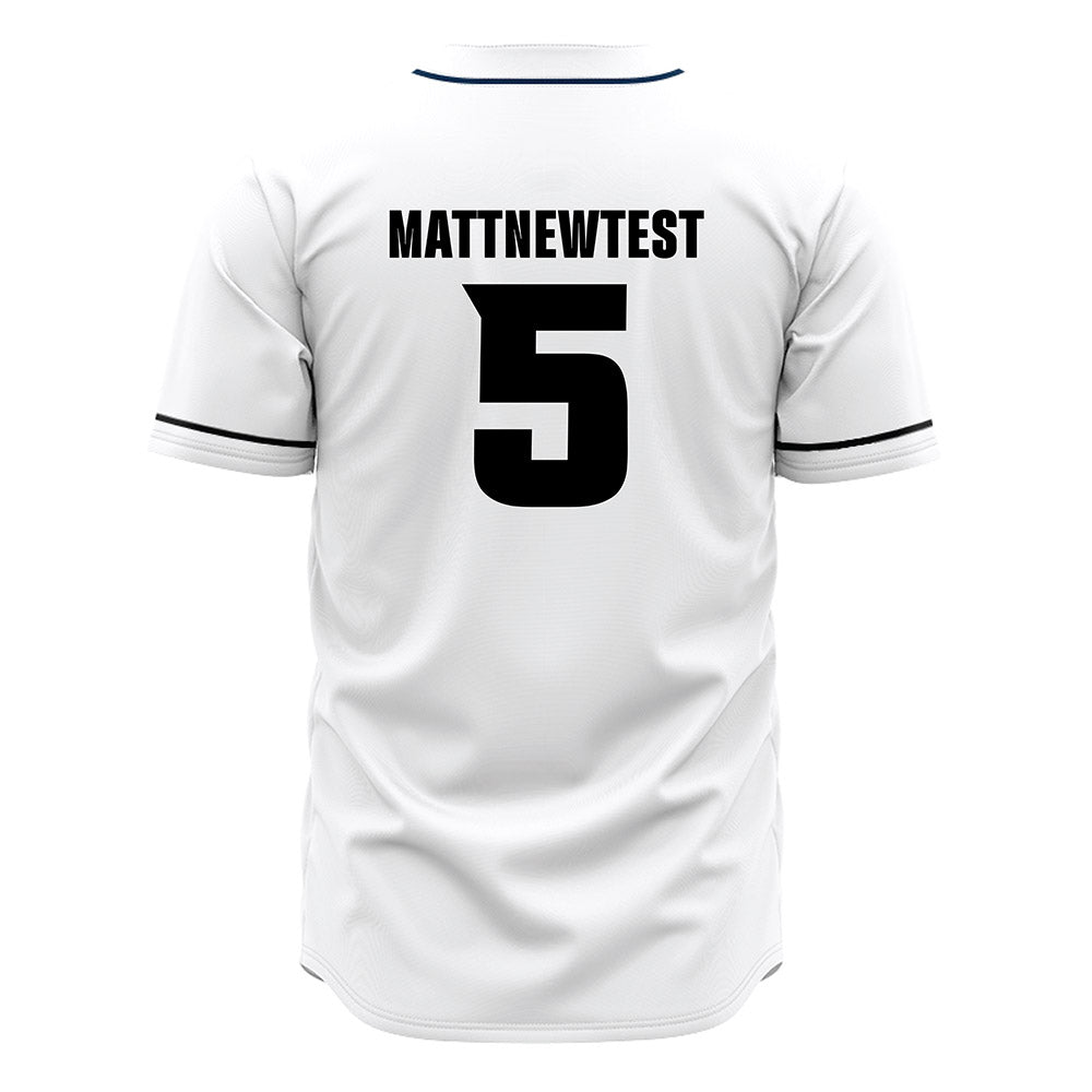 VCU - NCAA Baseball : Test MattNewTest - White Jersey-1