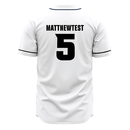 VCU - NCAA Baseball : Test MattNewTest - White Jersey-1