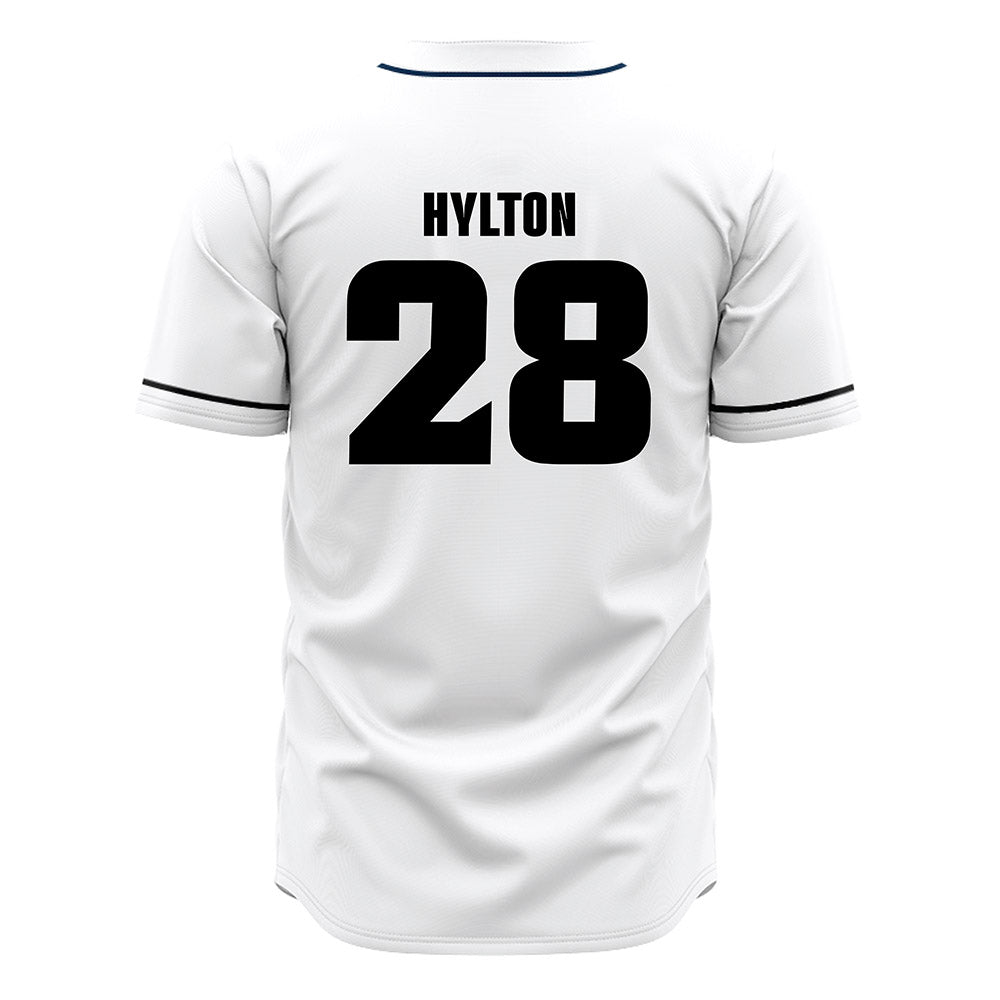 VCU - NCAA Baseball : Graham Hylton - White Jersey-1