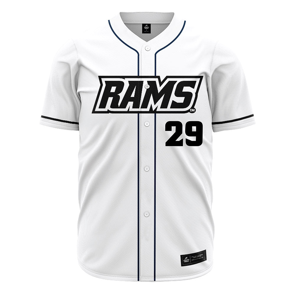 VCU - NCAA Baseball : Coleman Bobb - White Jersey-0