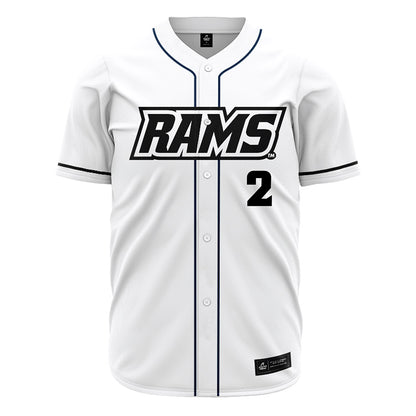 VCU - NCAA Baseball : Braydon Hallman - White Jersey-0