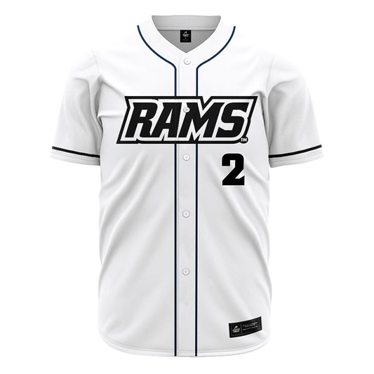 VCU - NCAA Baseball : Braydon Hallman - White Jersey-0