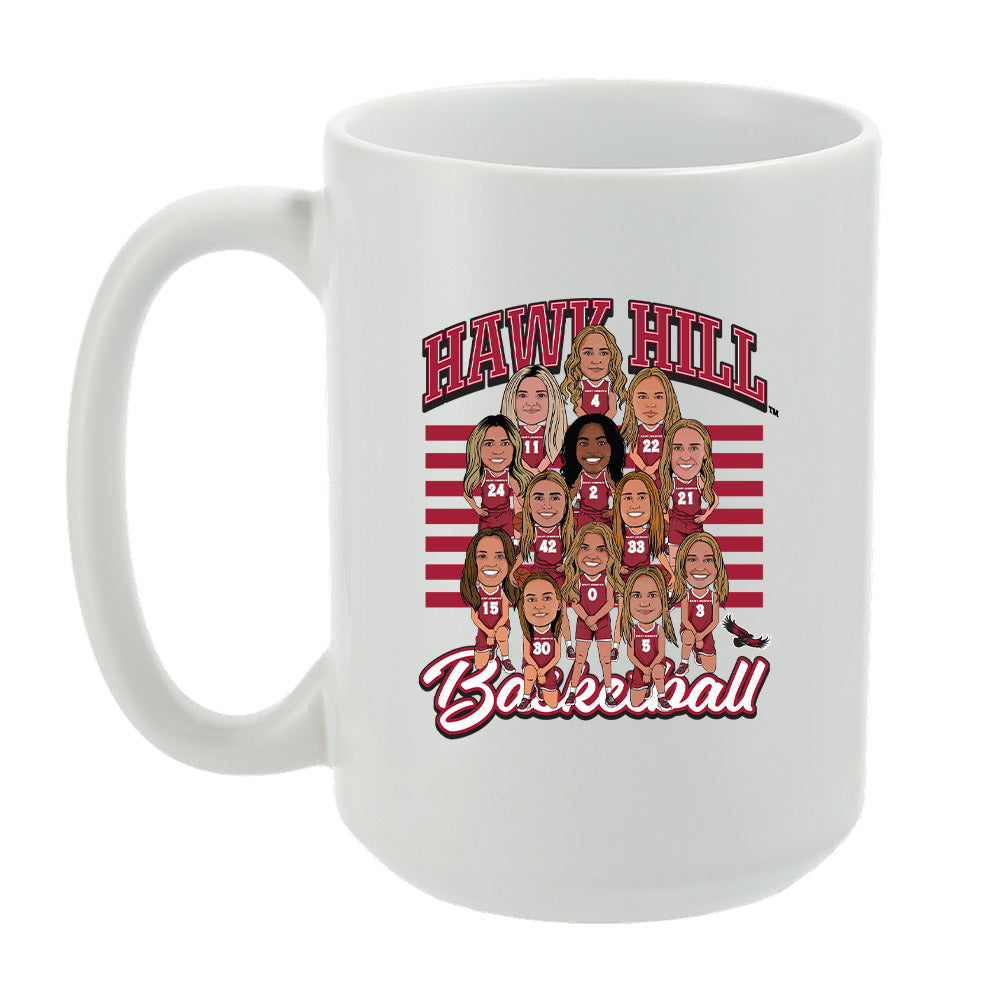 St. Joe's - NCAA Women's Basketball : Mug Team Caricature