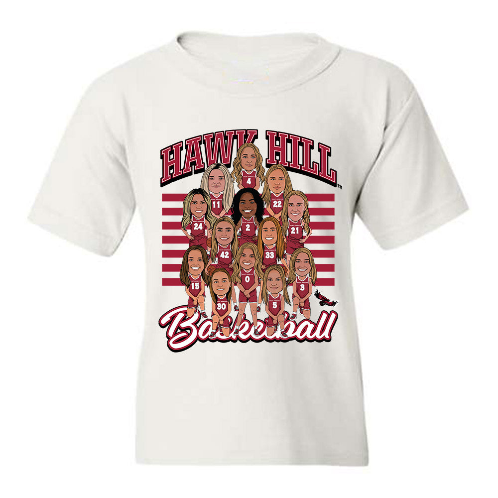 St. Joe's - NCAA Women's Basketball : Youth T-Shirt Team Caricature