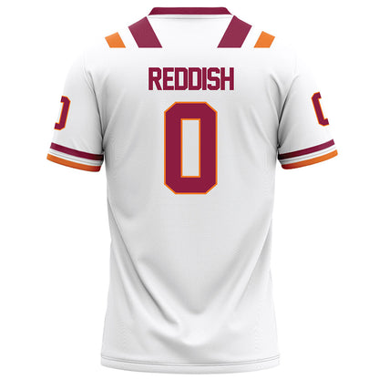 Virginia Tech - NCAA Football : Quentin Reddish - White Football Jersey-1