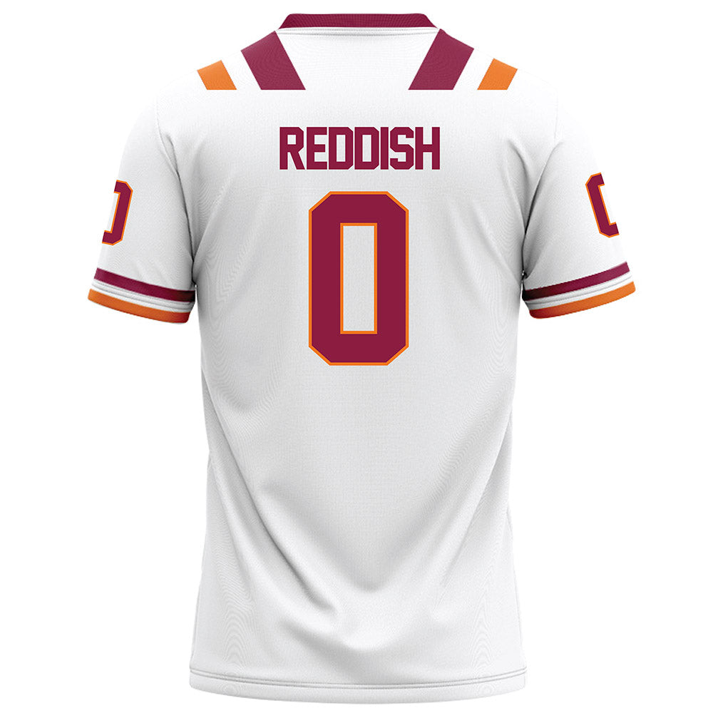 Virginia Tech - NCAA Football : Quentin Reddish - White Football Jersey-1
