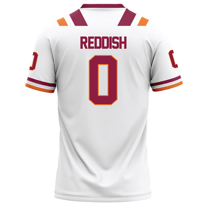 Virginia Tech - NCAA Football : Quentin Reddish - White Football Jersey-1